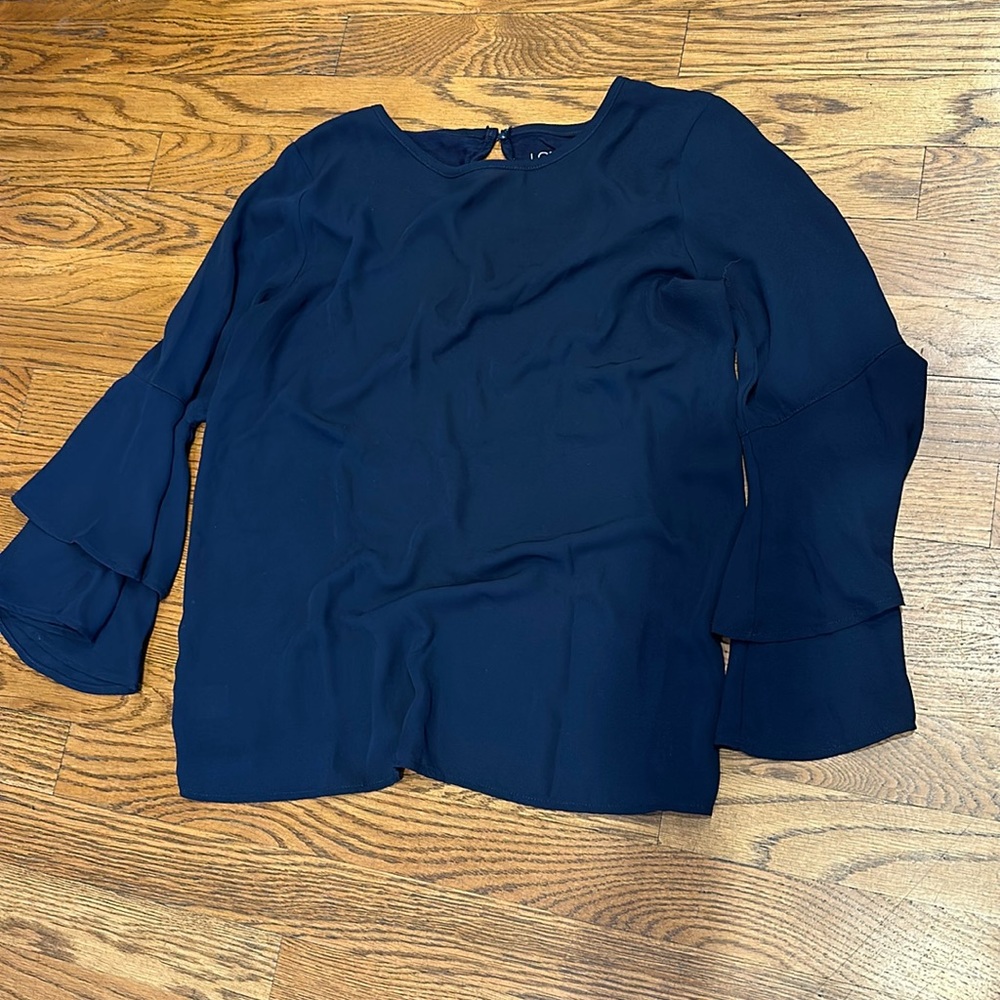 Navy blouse